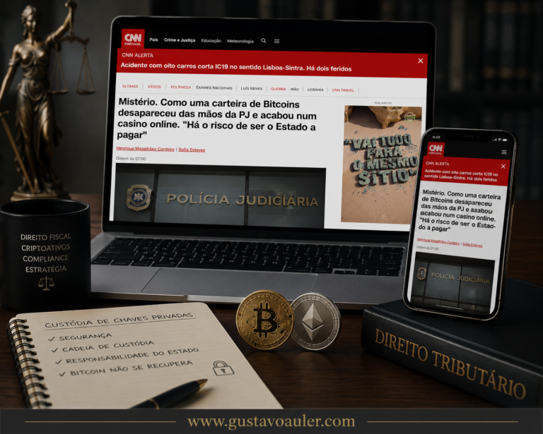 O desaparecimento dos Bitcoins apreendidos pela Polícia Judiciária: mais do que um caso criminal, uma lição sobre custódia digital.